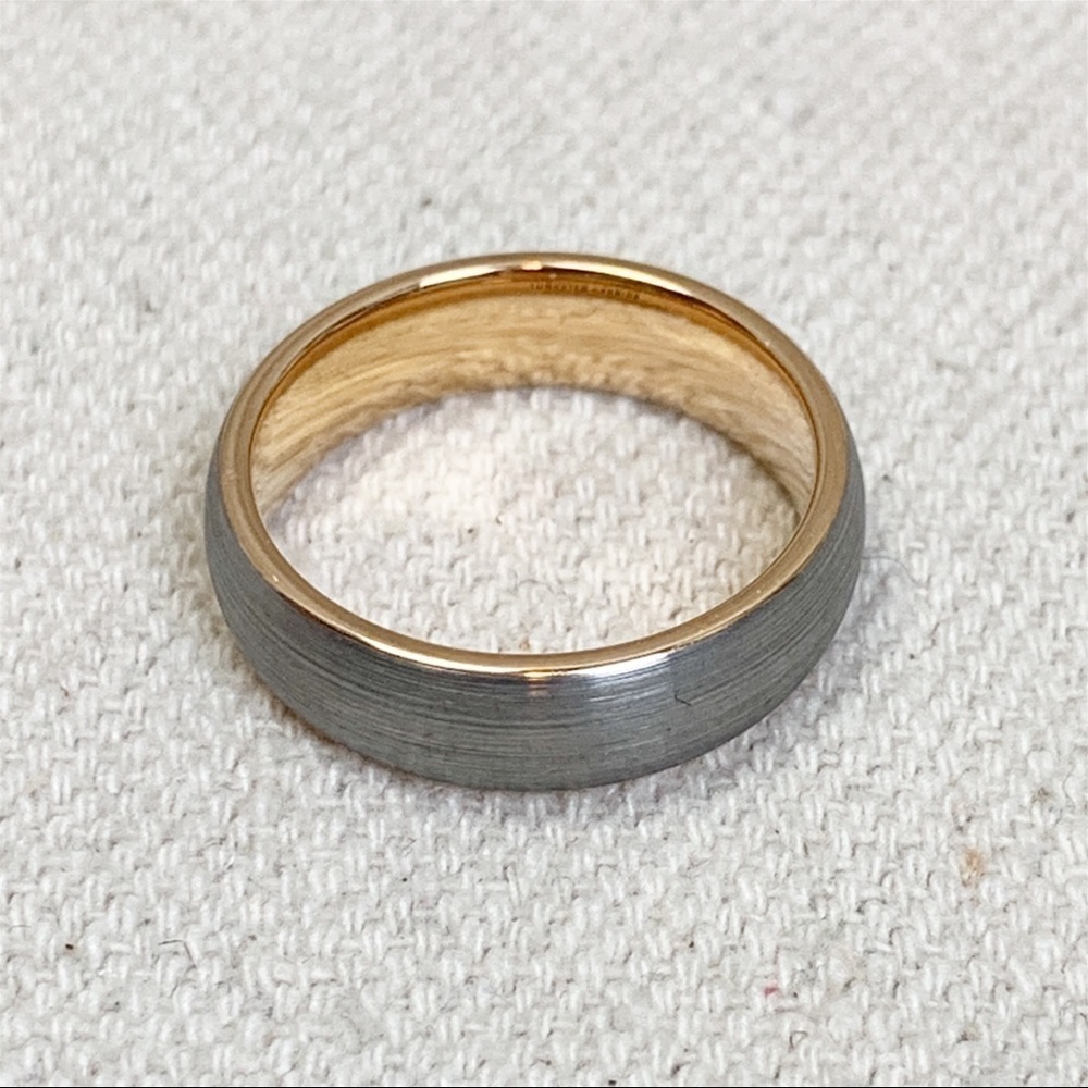 Kings Will Tungsten Carbide Menβs Wedding Band Ring